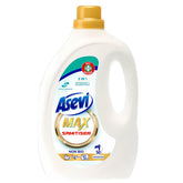 Asevi Max Sanitiser Non Bio Liquid Detergent, 2500ml bottle for 50 washes, is a concentrated, hypoallergenic formula that's both gentle and effective for laundry.